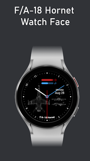 F/A-18 Hornet Watch Face Screenshot 2
