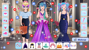 Anime Girls Dress Up Challenge Screenshot 1