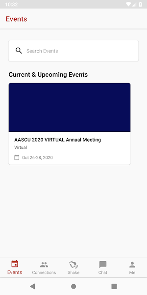 AASCU Conferences Screenshot 1