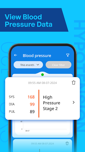 Blood Pressure App & Tracker Screenshot 1