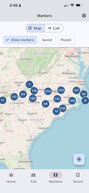 NC History Highway Screenshot 2