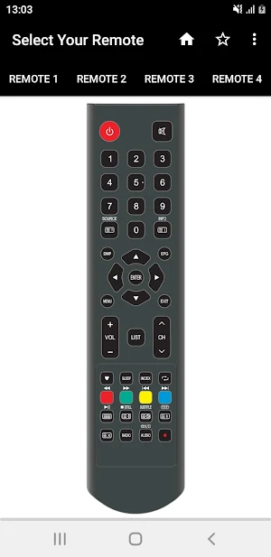 Goldstar TV Remote Screenshot 0