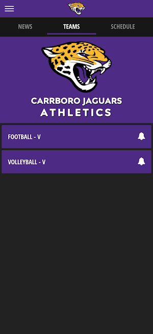 Carrboro Jaguar Athletics Screenshot 3
