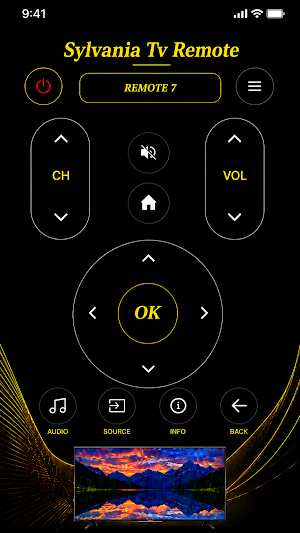 Remote for Sylvania Tv Screenshot 1