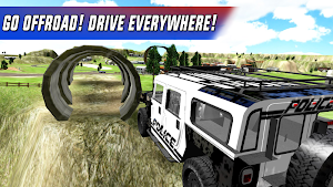 Police Car Chase Offroad Screenshot 1