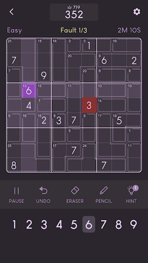 Killer Sudoku - Websudoku Screenshot 1