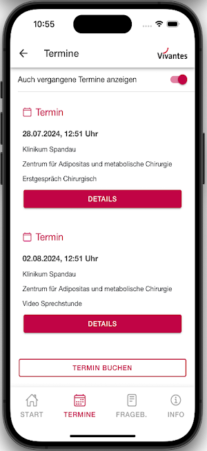 MEIN.Vivantes Screenshot 2