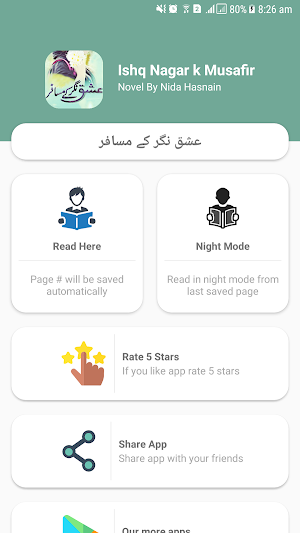 Ishq Nagar K Musafir Full Urdu Novel Screenshot 1