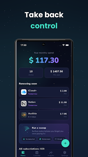Ditchr: Subscription Manager Screenshot 0