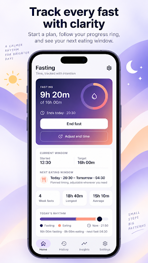 Fasting Timer & Tracker Screenshot 0