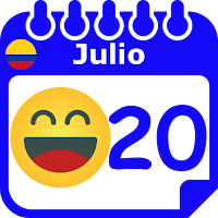 Colombia Emoticono Calendario