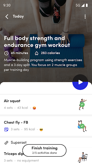 The Fitnessclub Delft App Screenshot 2