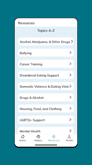 SafeSpace: For Teens By Teens Screenshot 3