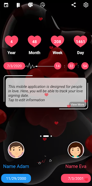 Love Counter: Been Love Memory Screenshot 1