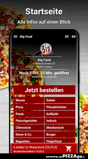 Big Food Troisdorf Screenshot 1