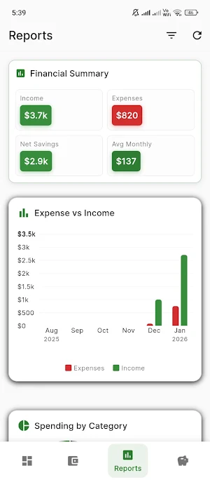 Expense Tracker Screenshot 3