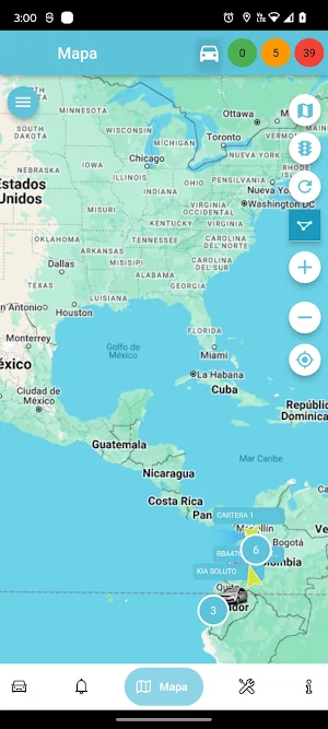 Mobile GPS Screenshot 1