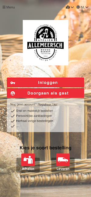 Bakkerij Allemeersch Screenshot 0