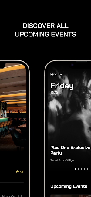 Plus One: The Nightlife Guide Screenshot 3