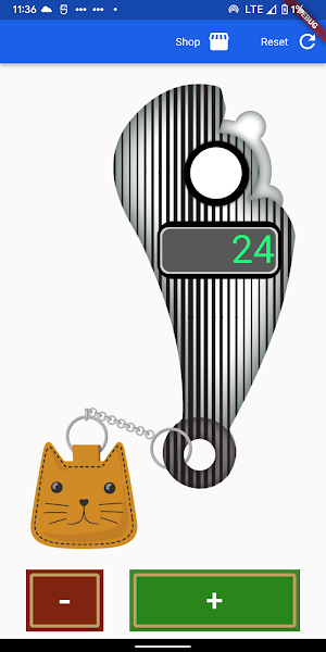 ᓚᘏᗢ Digital Tasbeeh Counter Screenshot 1