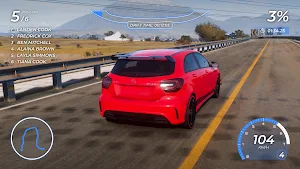 Drift Mercedes A45: City Race Screenshot 3