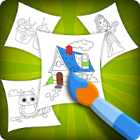 Beautiful Coloring Book For Kids - Preschool Games