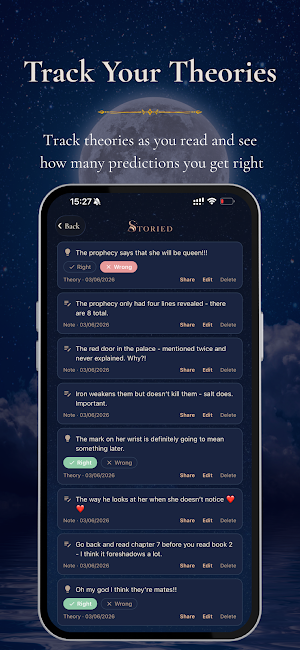 Storied: Book Reading Tracker Screenshot 3