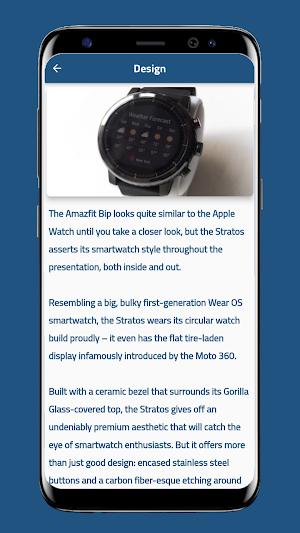 Amazfit Stratos Guide Screenshot 1