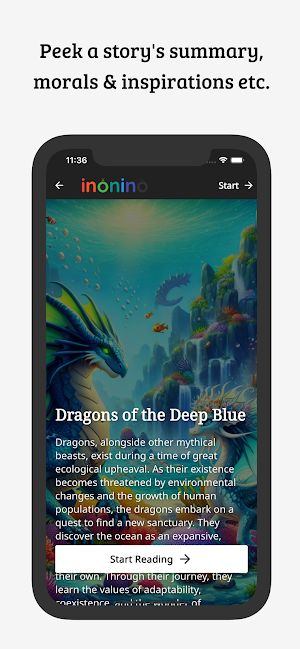 inonino - magical storytelling Screenshot 1