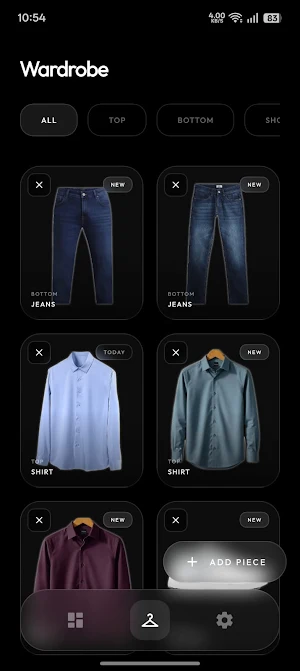 Suggestify: The Smart Wardrobe Screenshot 1
