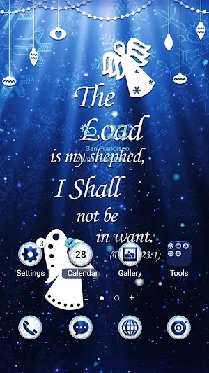 Angel with Jesus - Wallpaper Screenshot 0