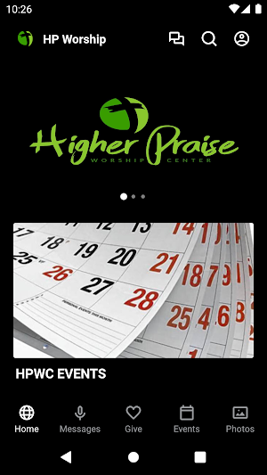 Higher Praise Worship Center Screenshot 0