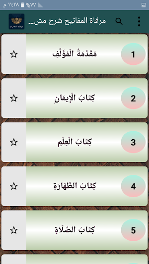 مرقاة المفاتيح شرح مشكاة المصابيح Screenshot 2