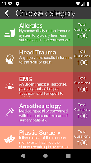 Otolaryngology Exam StudyToken Screenshot 2