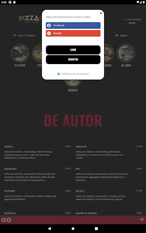 Pizzapi Screenshot 1