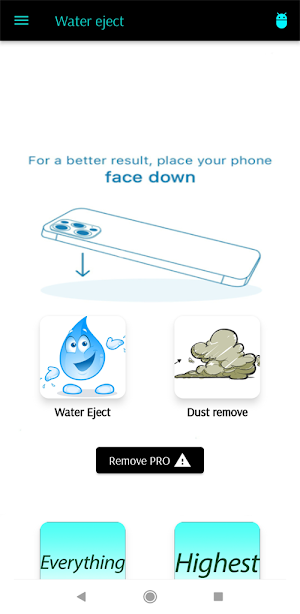 Clear wave - water remover Screenshot 0