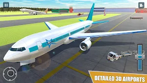 Aeroplane Flight Pilot Games Screenshot 3