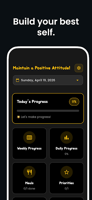 Daily Muslim habit tracker Screenshot 0