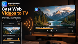 CastBrowser TV Cast Receiver Screenshot 0