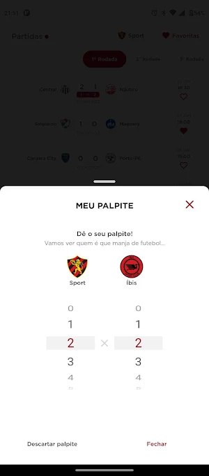 Pernambucano - Tabela & Jogos Screenshot 2