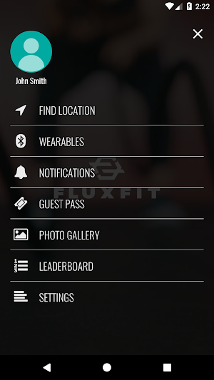 FluxFit Screenshot 2