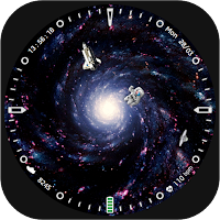 Minimal Animated Galaxy