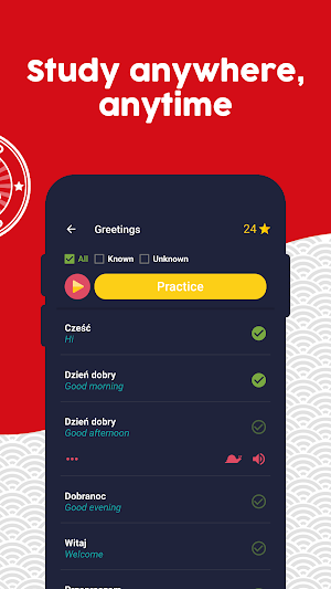 Learn Polish - Beginners Screenshot 1