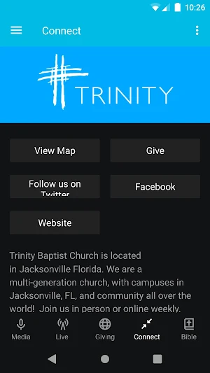 Trinity Baptist Church Screenshot 2