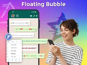 Chat Style : Stylish Text Font Screenshot 1