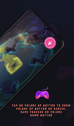 Gaming controller Click With Volume Buttons Screenshot 3