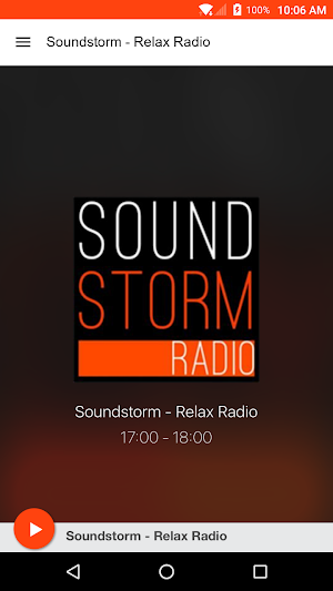 Soundstorm - Relax Radio Screenshot 0