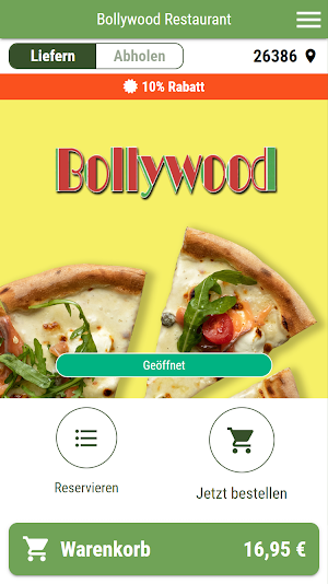 Bollywood Restaurant Screenshot 0