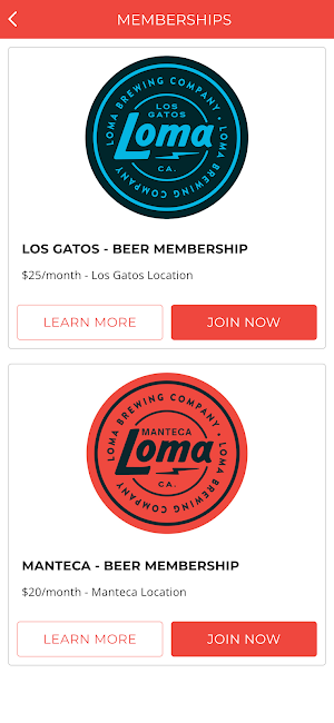 Loma Brewing Co. Screenshot 1