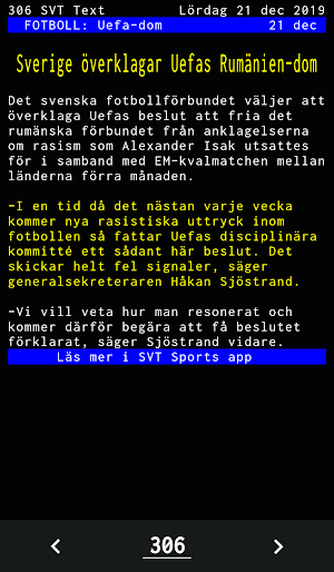 Text-tv Screenshot 1